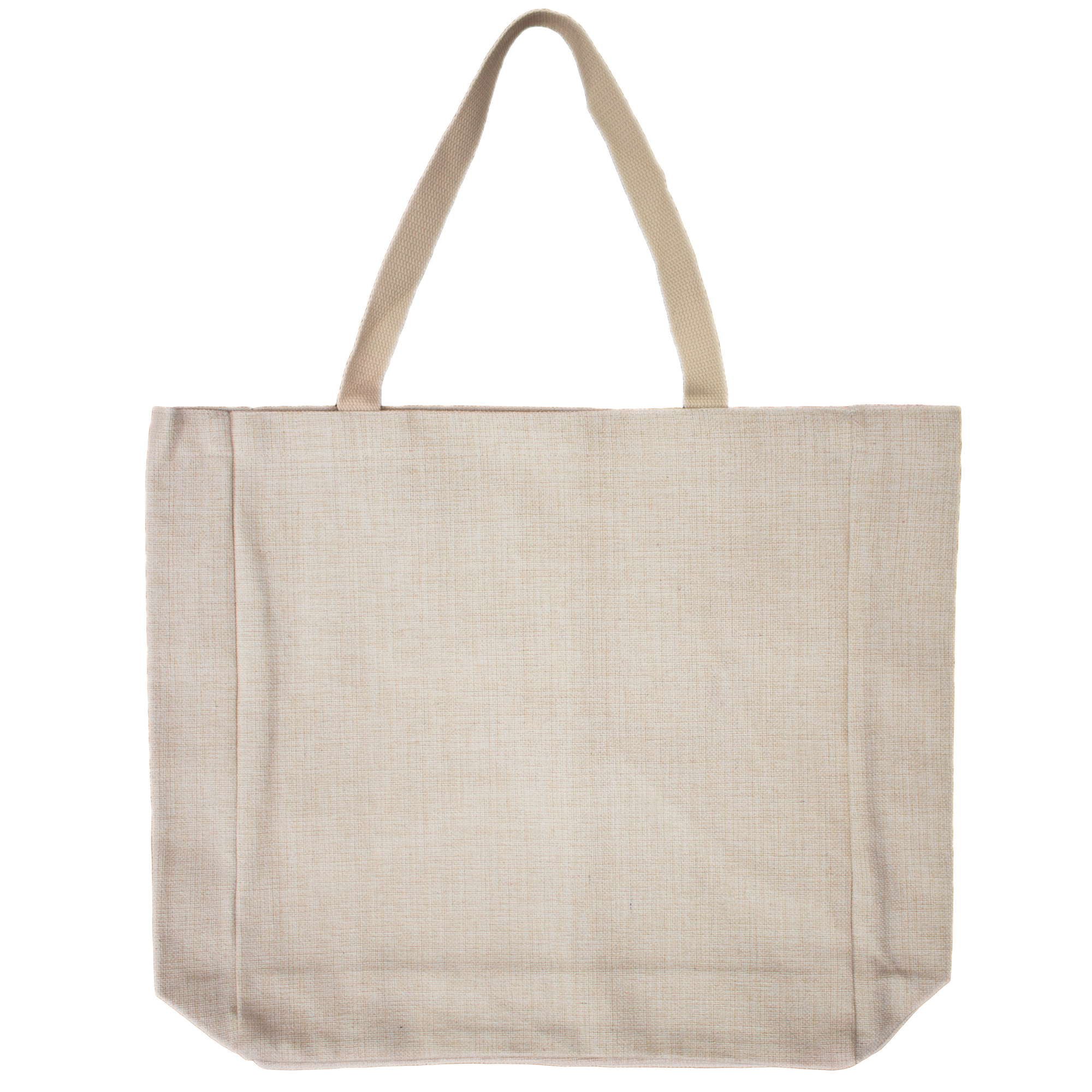 Blank/Customizable Large Linen Shopping Bag