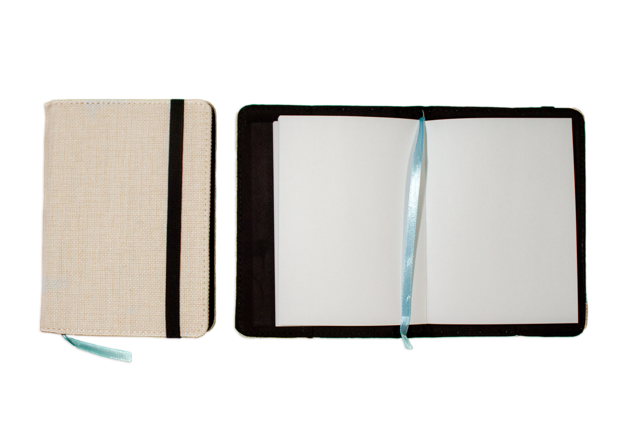 Blank/Customizable Linen Notebook